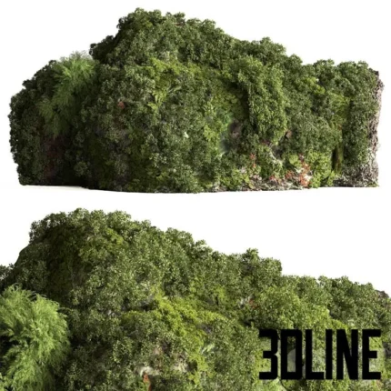 Moss on Stones 08(3dline.net)