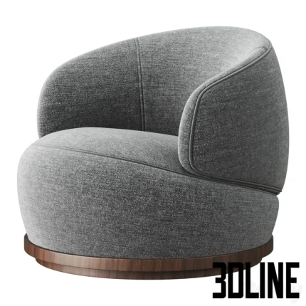 ORBIT Armchair by District Eight(3dline.net)