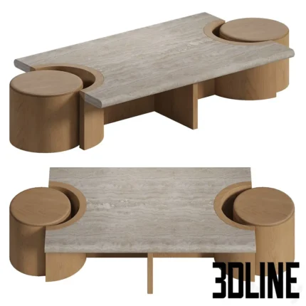 Prospect Coffee Table(3dline.net)