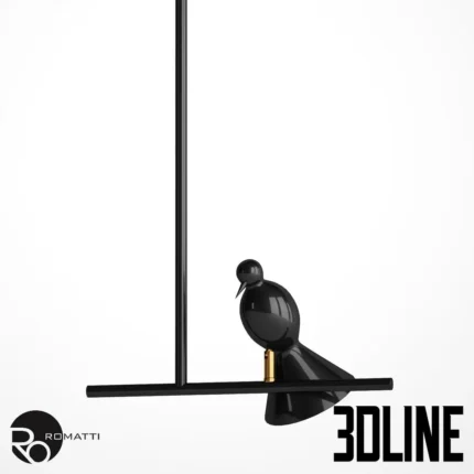 Suspension Alouette Bird Romatti(3dline.net)