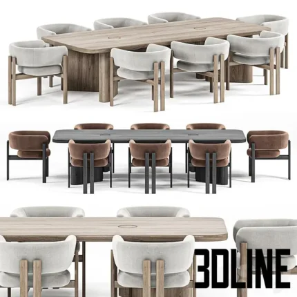 Tabmi Dining Table(3dline.net)