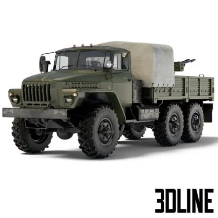 Ural 4320 ZU 23 2 1998(3dline.net)