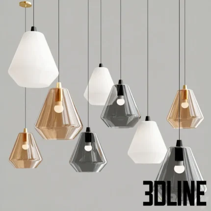 Vigo chandelier by Lampatron(3dline.net)