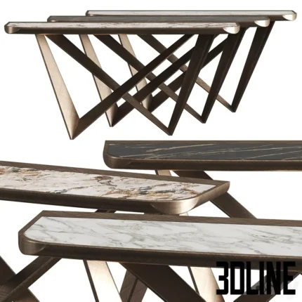 Westlin Keramik Premium Console Tables(3dline.net)