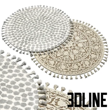 round carpet 06(3dline.net)