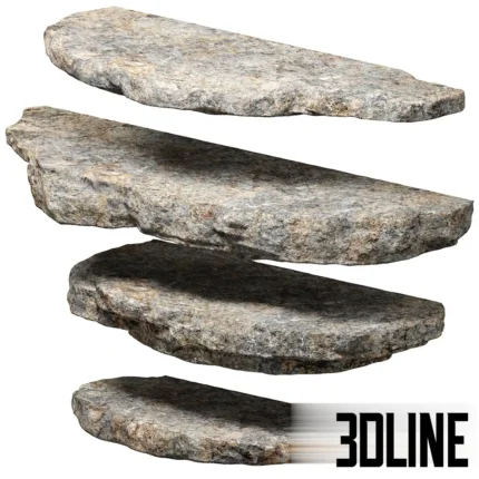 stone shelves(3dline.net)