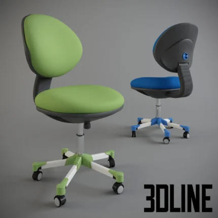 Armchair children Bureaucrat(3dline.net)