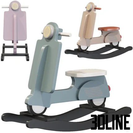 Childhome rocking scooter(3dline.net)