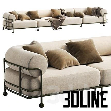 Gaspard Sofa(3dline.net)
