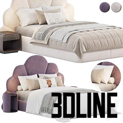 Cloudy Bed by The Highwall(3dline.net)