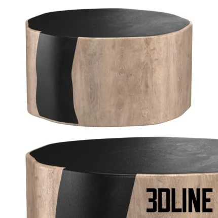 Andrianna Shamaris Side Table(3dline.net)