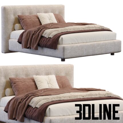 Arca Double Bed(3dline.net)