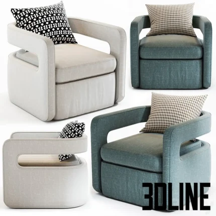 Armchair San Marino(3dline.net)