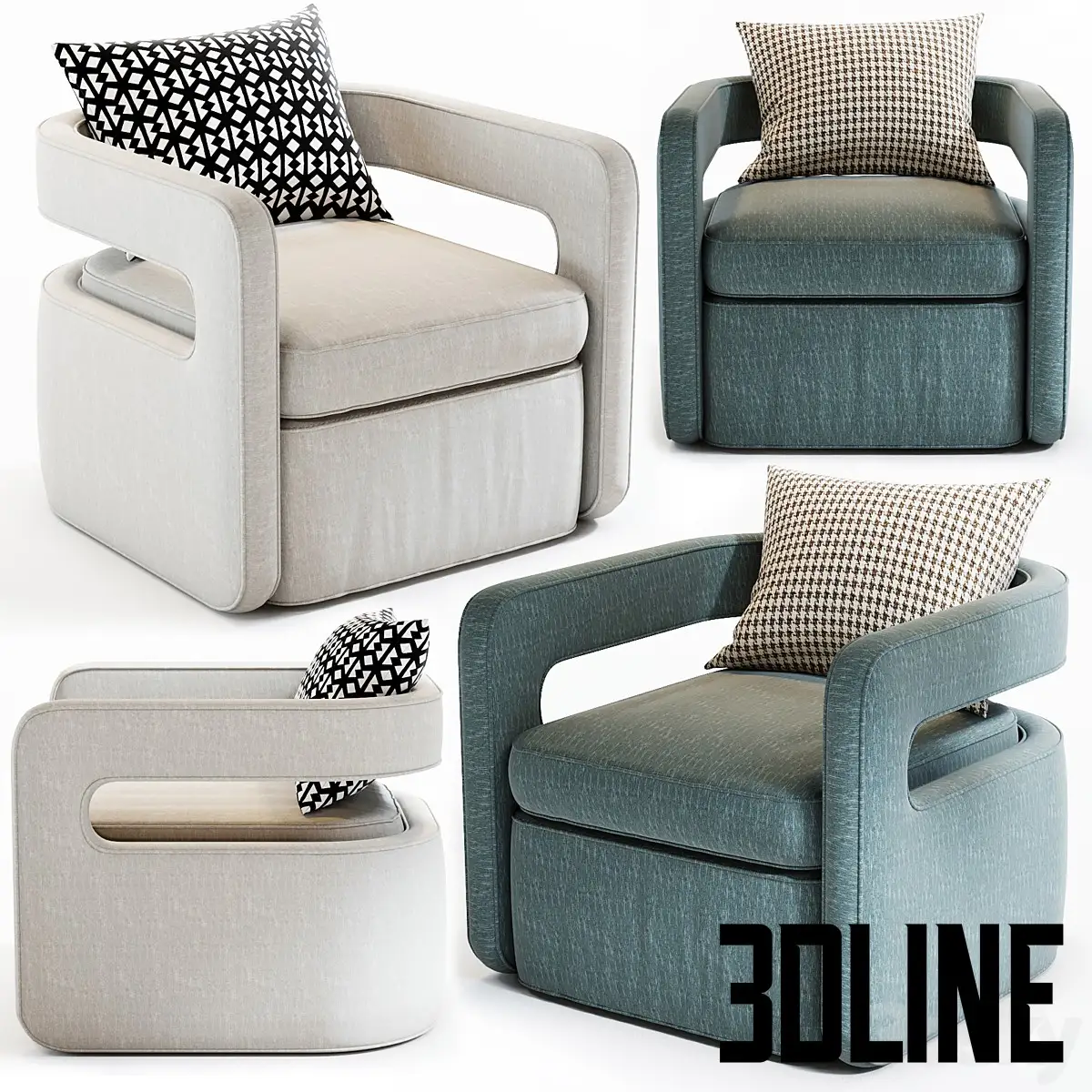 Armchair San Marino(3dline.net)