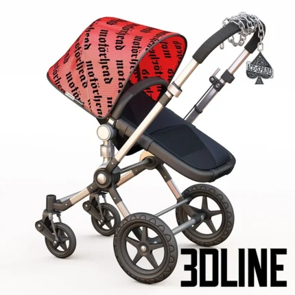 Baby stroller Bugaboo Cameleon3(3dline.net)