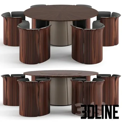 Bentley Home Dinning Set(3dline.net)