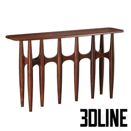CB2 Bixby Console Table(3dline.net)