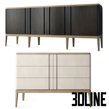 Chest of drawers buffet sideboard(3dline.net)