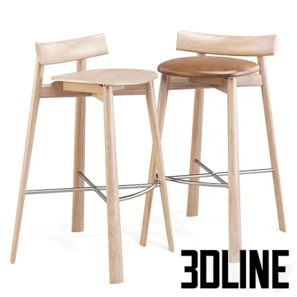 Cizeta Remo Bar Stools(3dline.net)