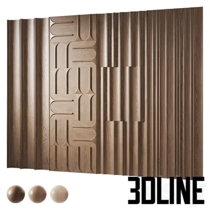 Decorative Wood Panels1(3dline.net)