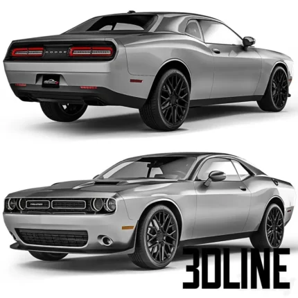 Dodge Challenger SXT(3dline.net)
