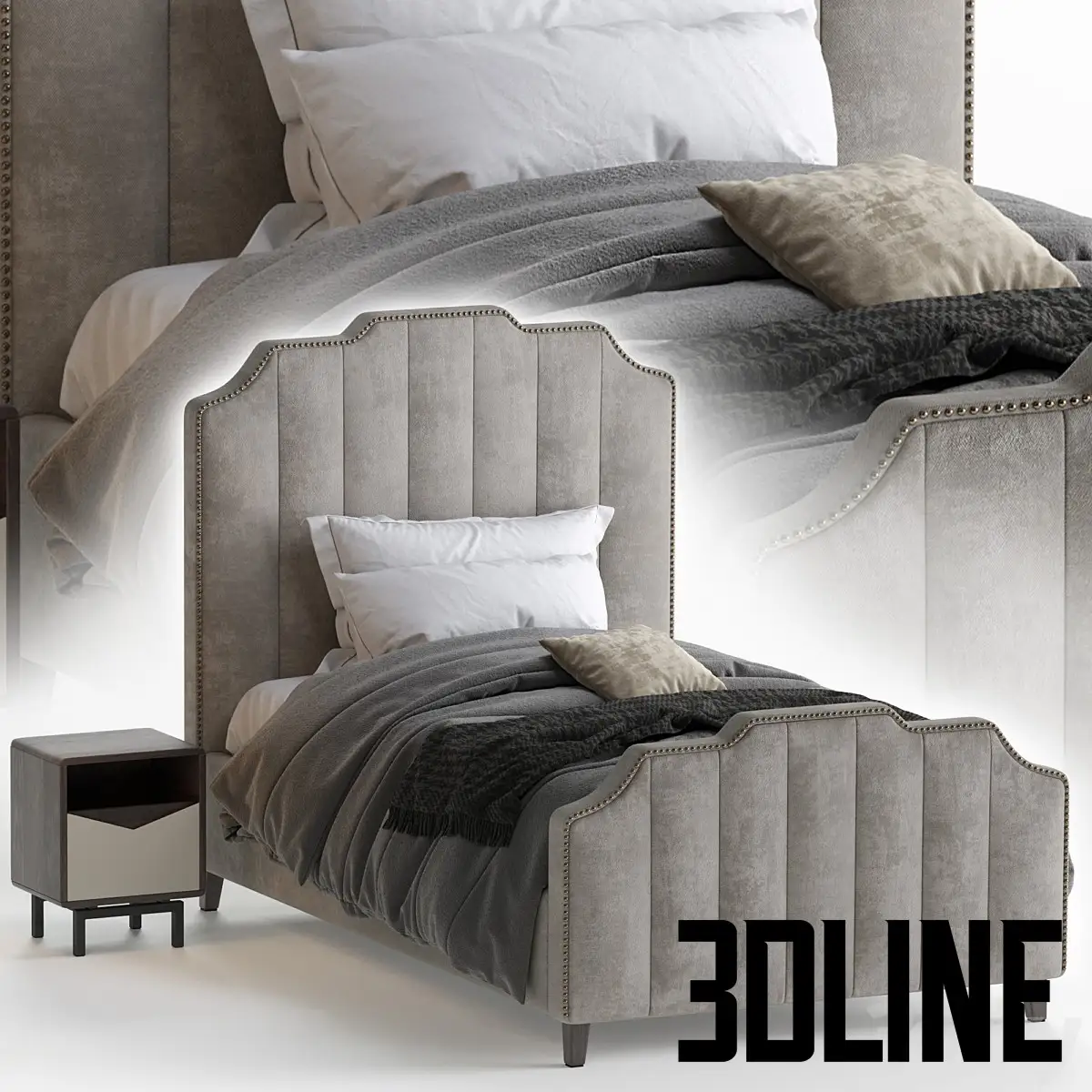 Eden single bed(3dline.net)a