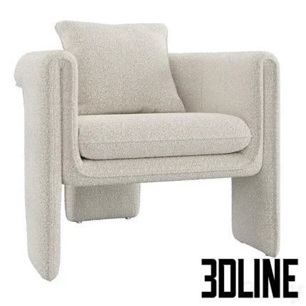 Eichholtz Chair Toto(3dline.net)