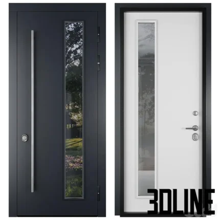 Entrance door staleks modern 30(3dline.net)