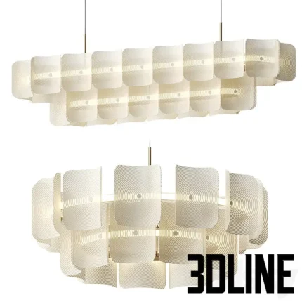 Fingerprint Chandelier(3dline.net)