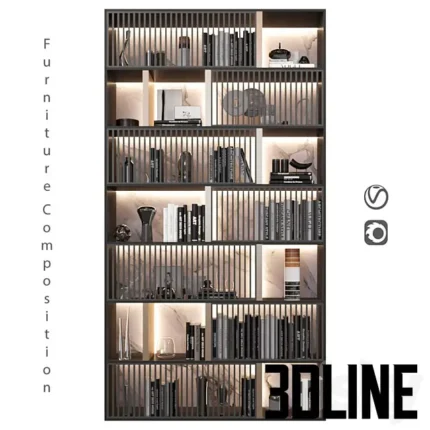 Furniture Composition 221(3dline.net)