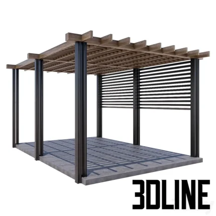Gazebo 5(3dline.net)