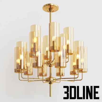 Hans Agne Jakobsson Ceiling Lamp(3dline.net)