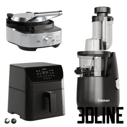 Kitchen Small Appliance Set 5(3dline.net)