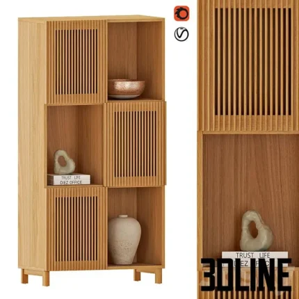 LA FORMA BEYLA Display Cabinet(3dline.net)