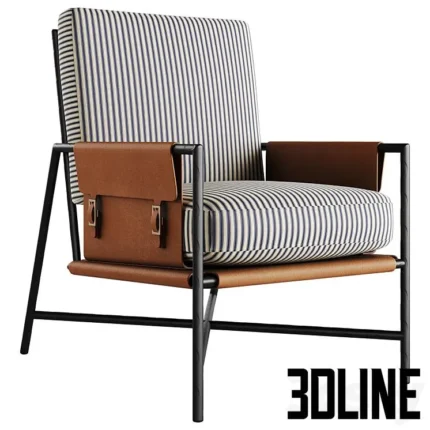 Leather Chair(3dline.net)