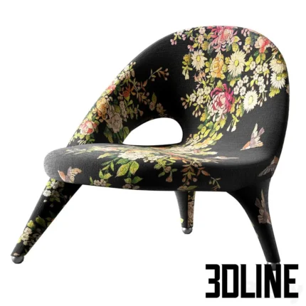 Matrix Arabesque armchair(3dline.net)