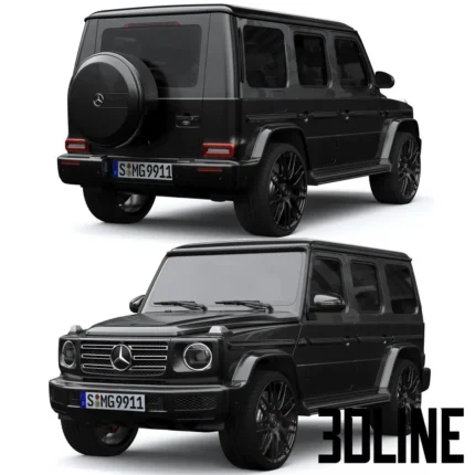Mercedes Benz G Class G63(3dline.net)