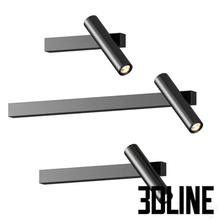 Minimalist Wall Lamps(3dline.net)
