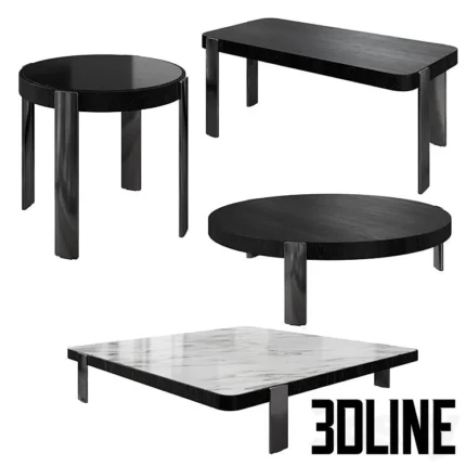 Mattia Coffee Tables(3dline.net)