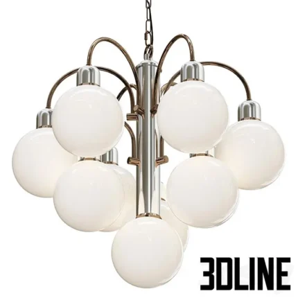 Murano Glass lighting pendant(3dline.net)