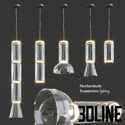 Noctambule Suspension Flos Lighting(3dline.net)