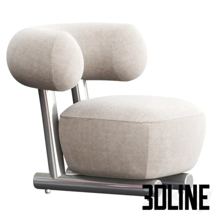 PIPE Armchair(3dline.net)