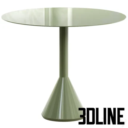 Palissade cone round table(3dline.net)