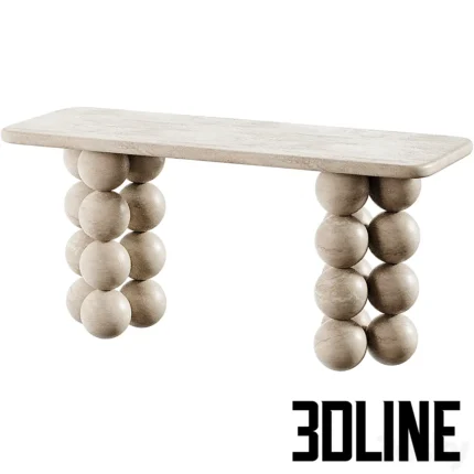 Perlas Console Table(3dline.net)