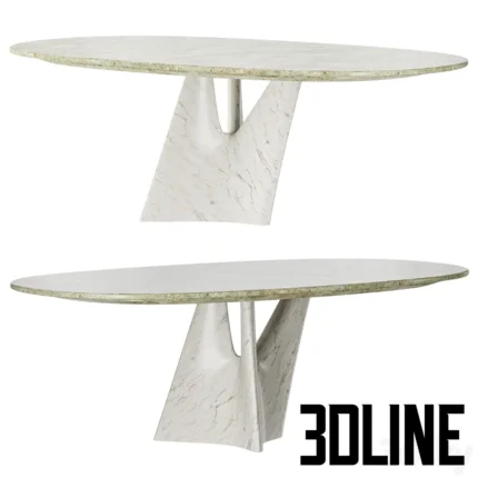 Poltrona Frau INFINITO Table(3dline.net)