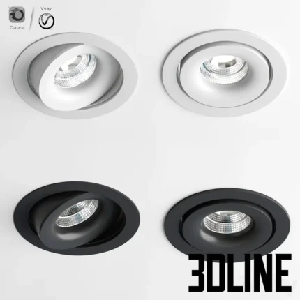 REO OK S1 Ceiling Spot Light(3dline.net)