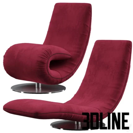 Ricciolo daybed(3dline.net)