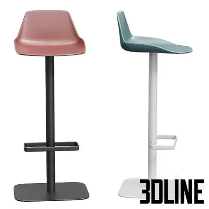Sellex Bar Stool(3dline.net)