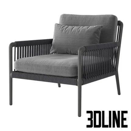 Sutherland furniture Otti Lounge Chair(3dline.net)