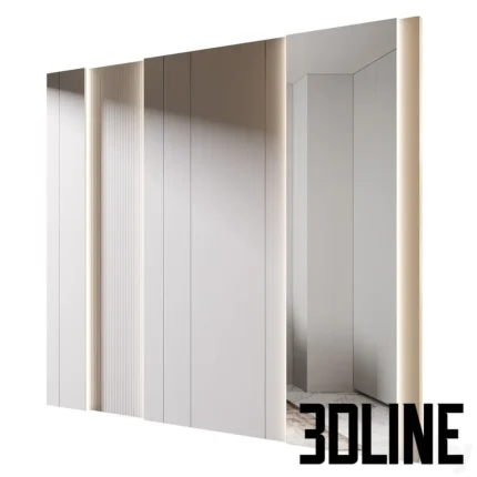 Wall Panel 56(3dline.net)